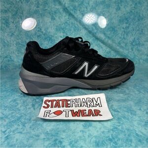 New Balance 990 Made In USA Women’s Black Suede Low Top Athletic Shoes Size 9